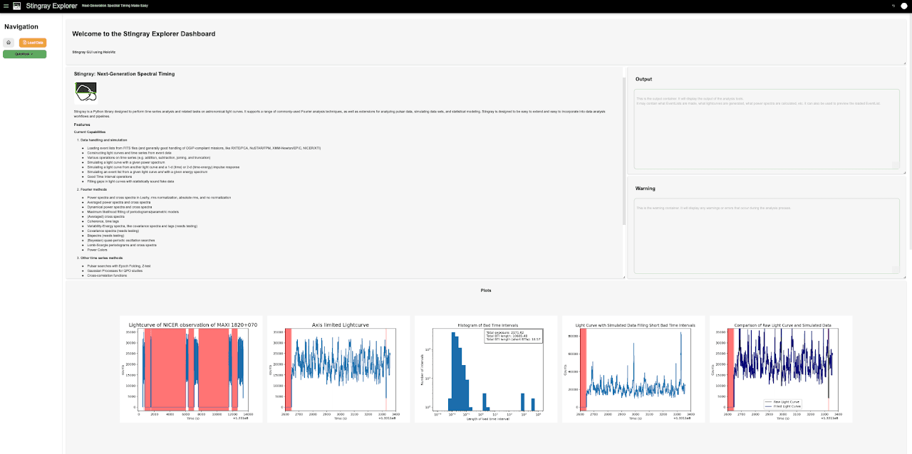Dashboard Homepage